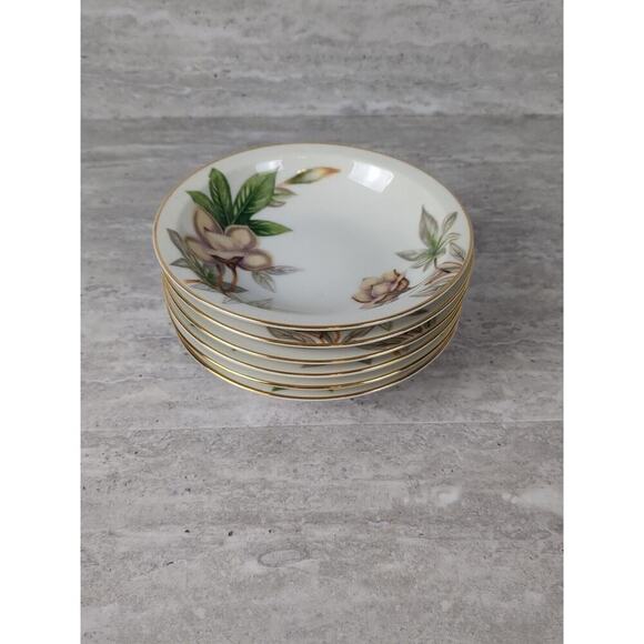 Meito China Porcelain Japan Woodrose 5.25" Fruit Bowl Dessert Bowl‎ - Picture 2 of 6
